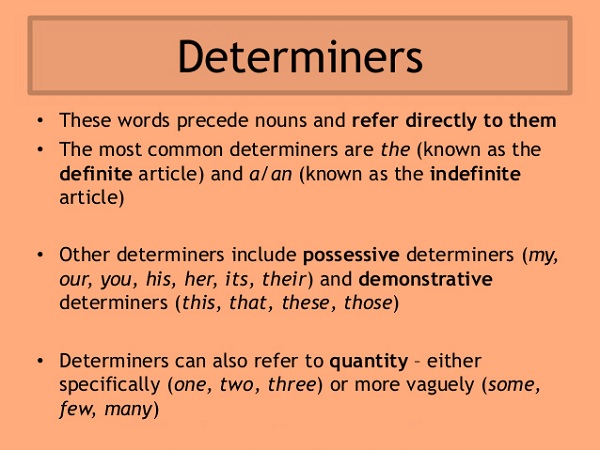 determinants