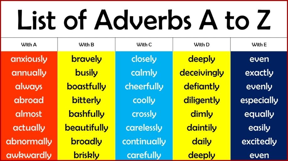 Adverbs