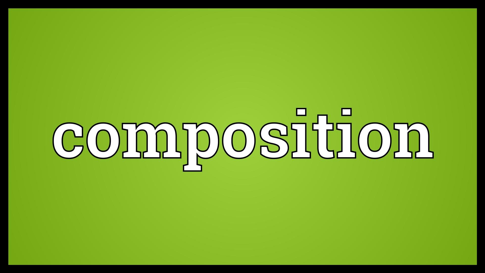 Composition based on Visual Stimulus and Letter