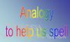 Analogies and Spellings image