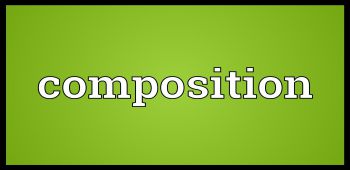 Composition based on Visual Stimulus and Letter