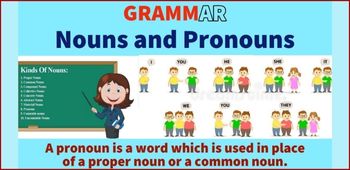 Nouns And Pronouns